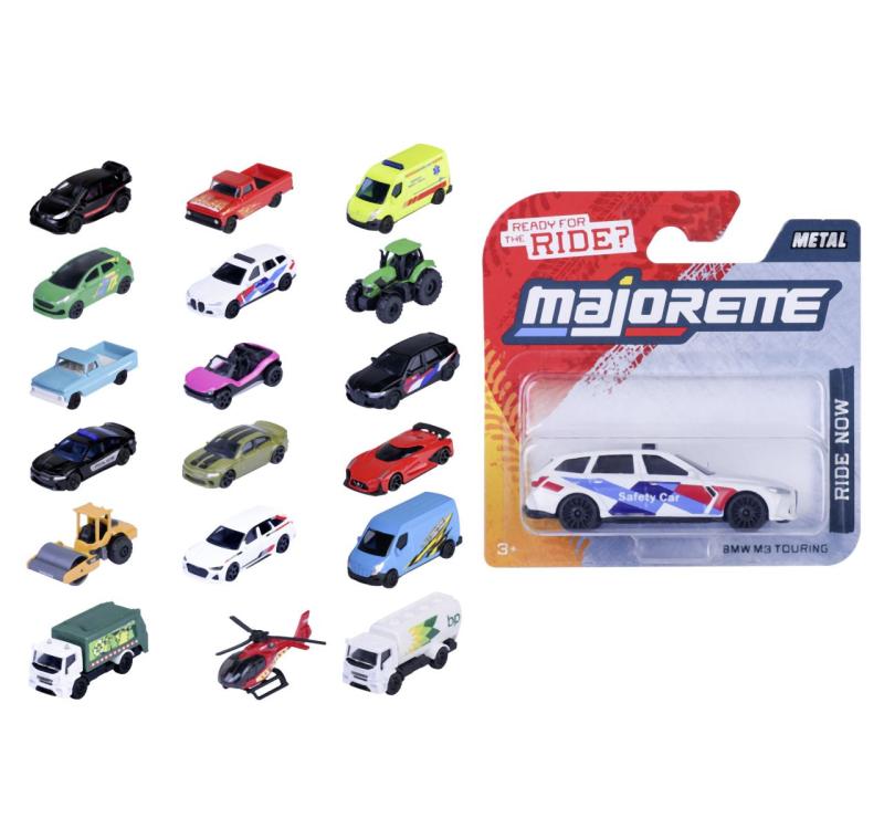 Autíčko kovové Street Cars, 18 druhů